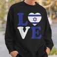 Israel Love Flag I Stand With Israel Heritage Israeli Flag Sweatshirt Gifts for Him Israel Love Flag I Stand With Israel Heritage Israeli Flag Sweatshirt Gifts for Him