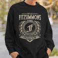 It's A Fitzsimmons Thing You Wouldnt Understand Name Vintage Sweatshirt Gifts for Him