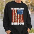 Its Grilling Season Men Usa Flag Bbq Tools Summer Usa Funny Gifts Sweatshirt Gifts for Him