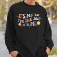 Its Me Hi I’M The Slp Speech Language Pathologist Retro Sweatshirt Gifts for Him