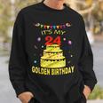 Its My 24Th Golden Birthday 24 Years Old 24Th Gift Sweatshirt Gifts for Him