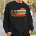 Its Not A Dad Bod Its A Father Figure Vintage Dad Gift Sweatshirt Gifts for Him