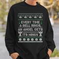 It's A Wonderful Life Every Time A Bell Rings Ugly Sweater Sweatshirt Gifts for Him