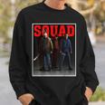 Jason Squad Halloween Horror Funny Scary Distressed Costume Halloween Funny Gifts Sweatshirt Gifts for Him