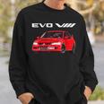 Jdm Car Evo Viii Red Sweatshirt Gifts for Him
