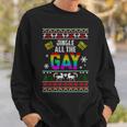 Jingle Bells Jingle All The Gay Ugly Christmas Sweater Sweatshirt Gifts for Him