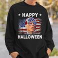 Joe Biden Happy Halloween Funny 4Th Of July Joe Biden Funny Halloween Funny Gifts Sweatshirt Gifts for Him