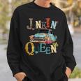 Junking Queen Thrift Queen Americana Truck Funky Junk Sweatshirt Gifts for Him