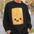 Kawaii Halloween Group Costume Party S'mores Graham Cracker Sweatshirt Gifts for Him