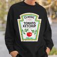 Ketchup Halloween 2023 Costume Matching Couple Mustard Mayo Sweatshirt Gifts for Him