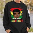 Kids Little Mister Junenth Black Boy Toddler Prince Sweatshirt Gifts for Him