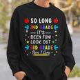Kids So Long 2Nd Grade Here I Come 3Rd Grade Graduation Sweatshirt Gifts for Him