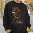 Know Your Multi Legged Horror Hamster Aka Spider Hamster Sweatshirt Gifts for Him