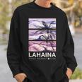 Lahaina Maui Vintage Hawaiian Sweatshirt Gifts for Him
