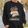 Leave The Gun Take The Cannolis Italian Sweatshirt Gifts for Him