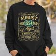 Legends Were Born In August 1954 69Th Bday 69 Year Old Sweatshirt Gifts for Him