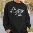 Leopard Love Real Estate Life Realtor Life House Investment Sweatshirt Gifts for Him