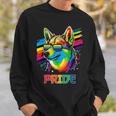 Lgbt Lesbian Gay Pride Swedish Vallhund Dog Sweatshirt Gifts for Him