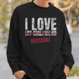I Love Hocchiku Musical Instrument Music Musical Sweatshirt Gifts for Him