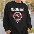 Macqueen Clan Scottish Name Coat Of Arms Tartan Sweatshirt Gifts for Him