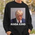 Maga King Trump Never Surrender Sweatshirt Gifts for Him