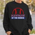 Mawmaw Of Rookie 1St Birthday Baseball Theme Matching Party Sweatshirt Gifts for Him