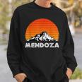 Mendoza Argentina Vintage Retro Argentinian Mountains Andes Sweatshirt Gifts for Him