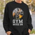 Mens Fitness Workout Gym Bodybuilder Gym Mode On Bodybuilding Sweatshirt Gifts for Him