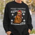 Merry Christmas Ornament Somali Cat Xmas Santa Sweatshirt Gifts for Him