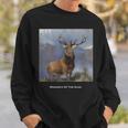 Monarch Of The Glen Painting By Landseer Sweatshirt Gifts for Him