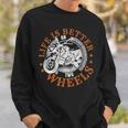 Motorcycle Biker Pride Motorcyclist Bike Rider Sweatshirt Gifts for Him