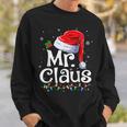 Mr And Mrs Claus Couples Matching Christmas Pajamas Santa Sweatshirt Gifts for Him