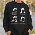Mullet Haircut Mullet Identification Guide Mullet Lover Sweatshirt Gifts for Him