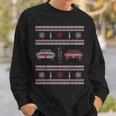 Muscle Cars Drag Racing Ugly Christmas Sweater Sweatshirt Gifts for Him