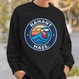 Nahant Massachusetts Ma Vintage Nautical Waves Sweatshirt Gifts for Him