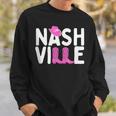 Nashville Cowgirl Bachelorette Party Sweatshirt Gifts for Him