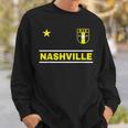 Nashville Tennessee 615 Star Designer Badge Edition Sweatshirt Gifts for Him