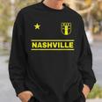 Nashville Tennessee - 615 Star Designer Badge Edition Sweatshirt Gifts for Him