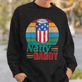 Natty Daddy Funny Dad Bob Beer Drinker Fathers Day Sweatshirt Gifts for Him