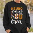 Neuro Nurse Boo Crew Ghost Halloween Nursing Spooky Sweatshirt Gifts for Him