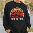 Never Underestimate An Old Man With A Side By Side Gift For Mens Old Man Funny Gifts Sweatshirt Gifts for Him