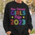 New Orleans Girls Trip 2023 Bachelorette Party Bride Squad Sweatshirt Gifts for Him