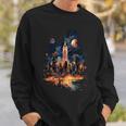 New York City Downtown Skyline Statue Of Liberty Nyc Sweatshirt Gifts for Him