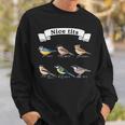 Nice Tits | Bird Watching Gift For Birder & Ornithology Fan Bird Watching Funny Gifts Sweatshirt Gifts for Him