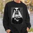 Occult Gothic Dark Satanic Unholy Nun Witchcraft Horror Goth Sweatshirt Gifts for Him