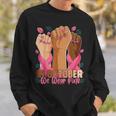 In October We Wear Pink 2023 Breast Cancer Awareness Month Sweatshirt Gifts for Him