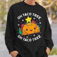 Oh Taco Tree Christmas Cute Xmas Mexican Food Lover Sweatshirt Gifts for Him