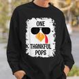 One Thankful Pops Thanksgiving Sweatshirt Gifts for Him
