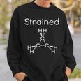 Organic ChemistryStrain Carbon Skeleton Molecule Sweatshirt Gifts for Him