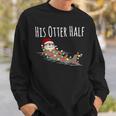 His And Her Otter Half Matching Couple Christmas His Sweatshirt Gifts for Him